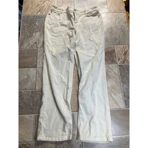 Charter Club Pant Shop Petite Classic Fit Corduroy Pants Cream Size 4P